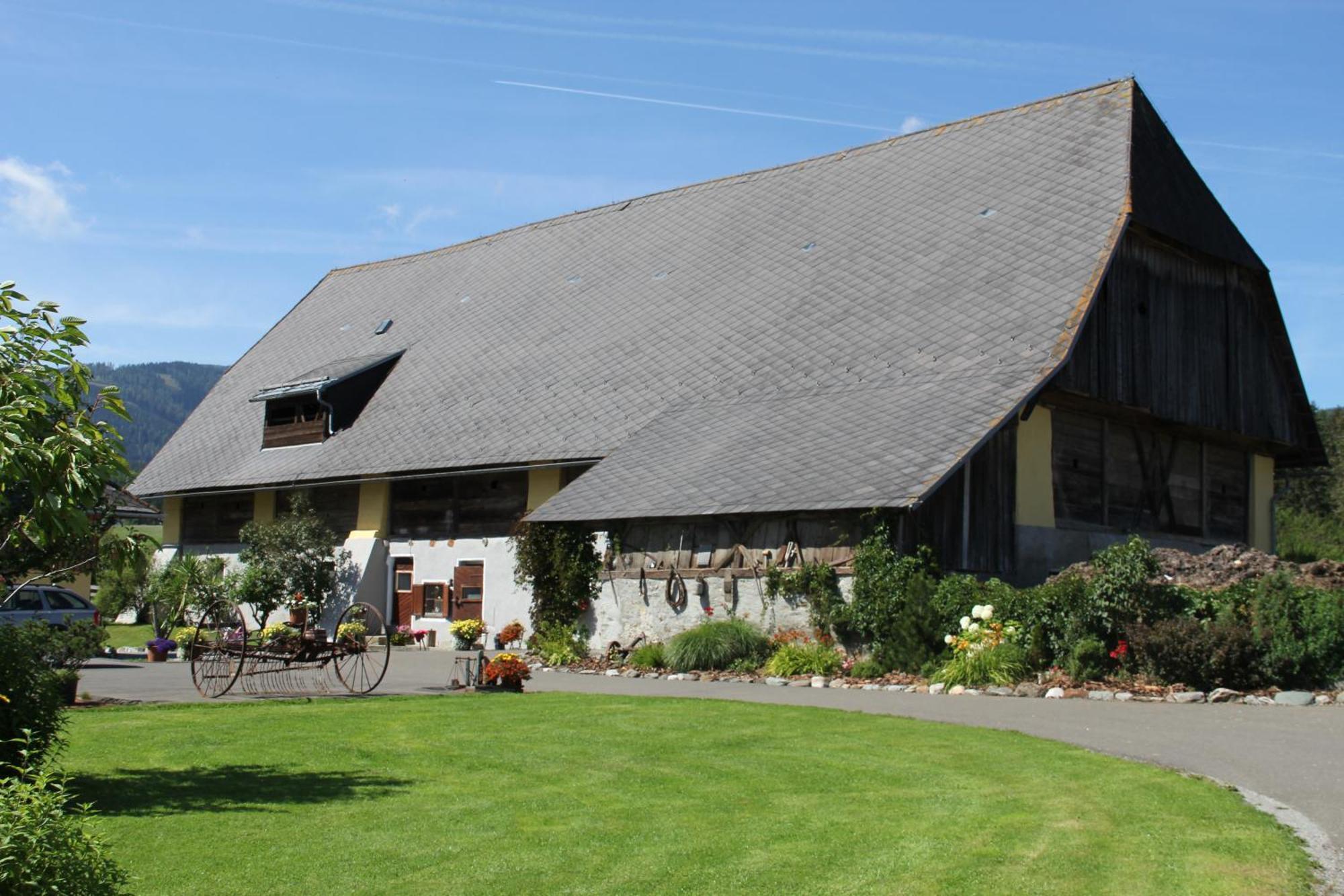 Villa Urlaub am Bio-Bauernhof Liebchen Zeutschach Exterior foto