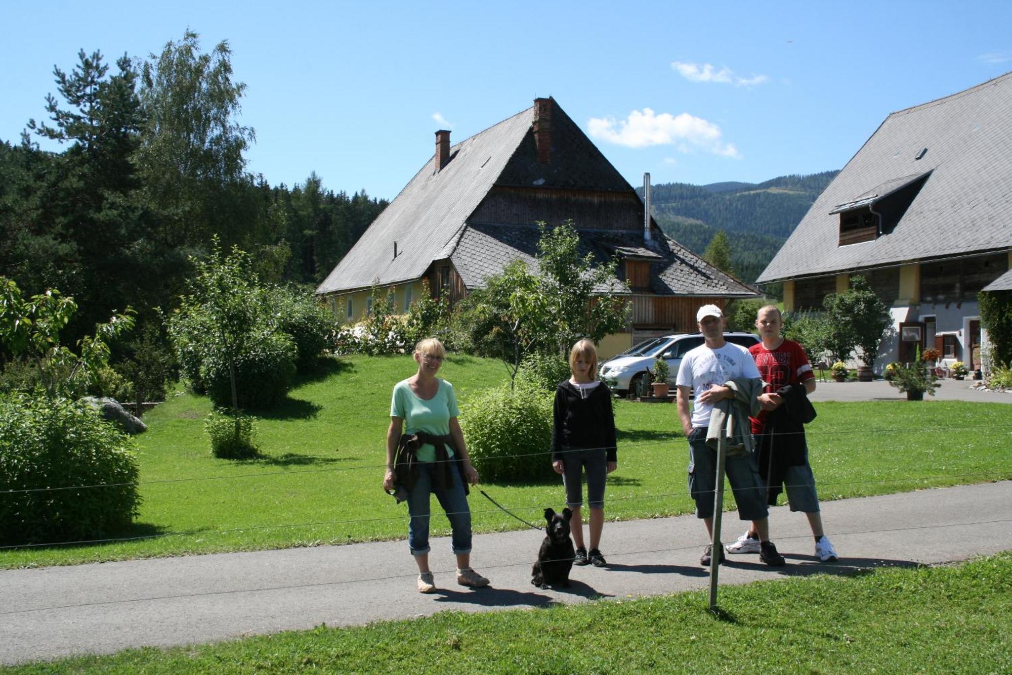 Villa Urlaub am Bio-Bauernhof Liebchen Zeutschach Exterior foto
